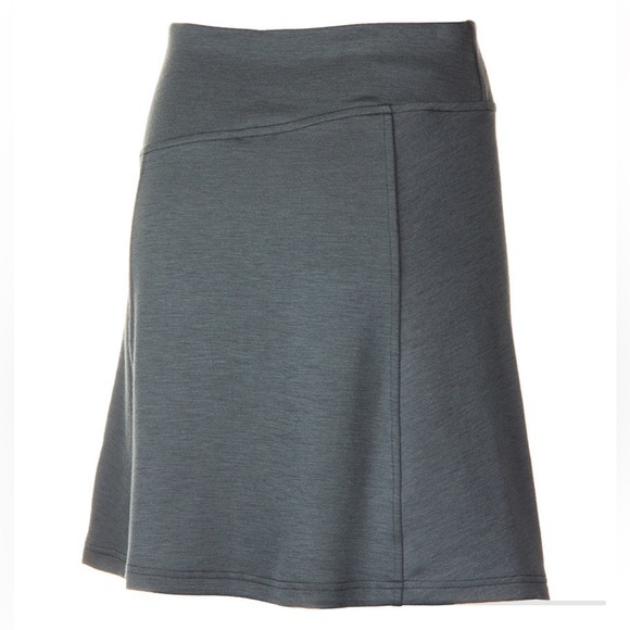 Smartwool Dresses & Skirts - Smartwool Ferndale Charcoal Grey Merino Wool A-Line Skirt Medium
